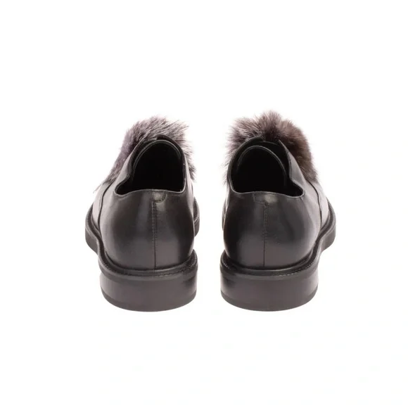 Emanuelle Vee Leather Loafter Shoes 37/7 - Picture 4 of 11